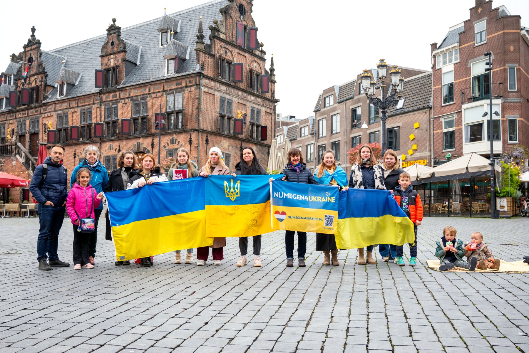 Ukraine demo 25 april 2024 Nijmegen